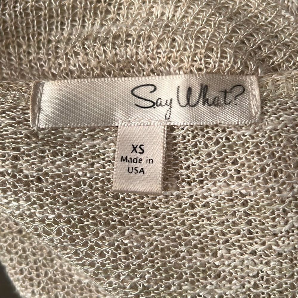 Say What? Slouch Cardigan  - Picture 6 of 6